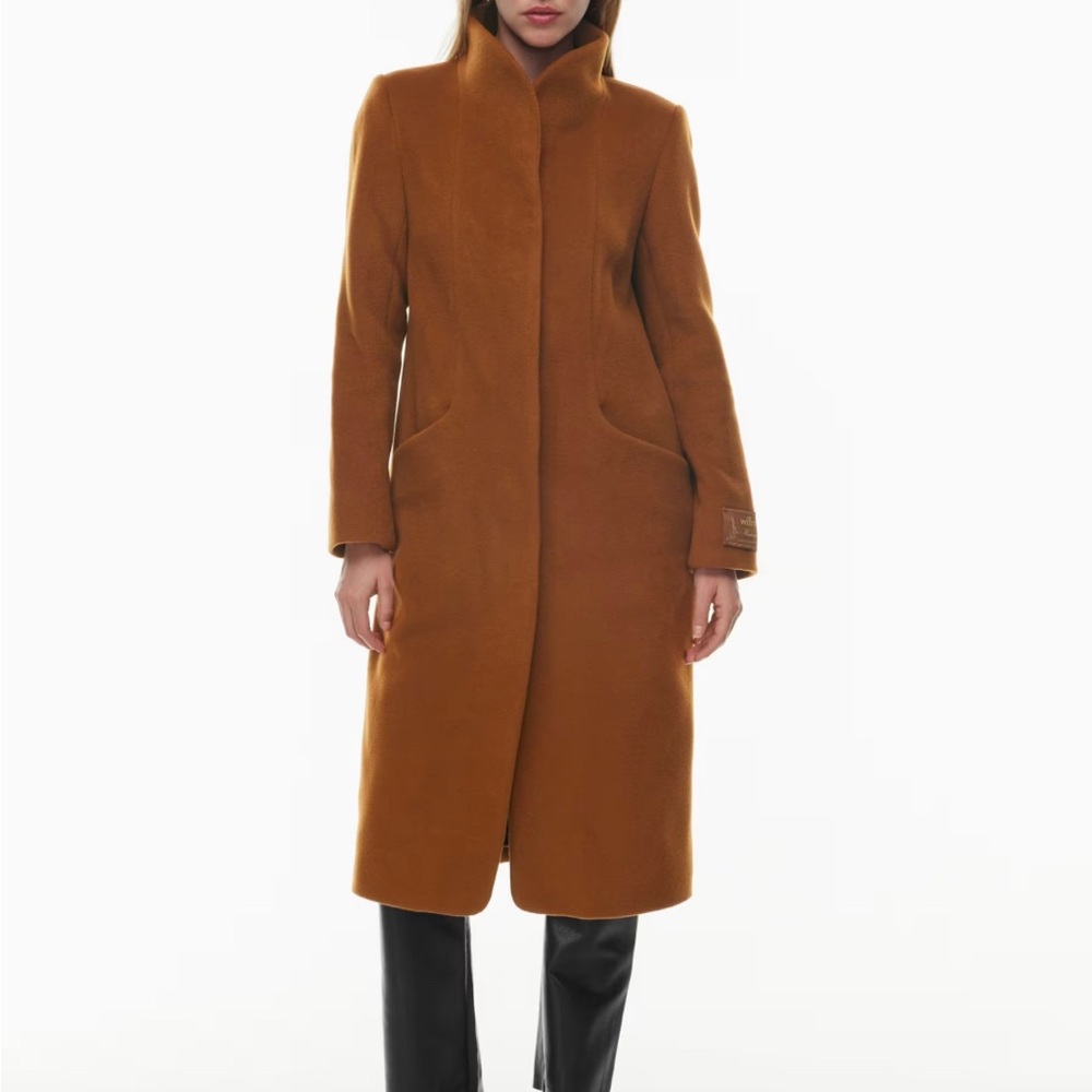 Wilfred Cocoon Long Coat - Cigar